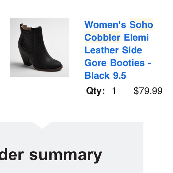 Black real leather ankle boots - Picture 6 of 6